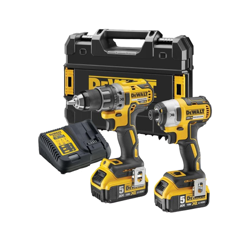 Set 2 masini de gaurit cu acumulatori Dewalt DCK268P2T