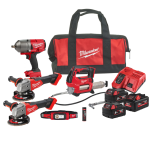 Set 5 scule cu acumulator Milwaukee M18 FPP5N-554B