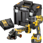 Set 2 scule cu acumulatori DeWalt DCK2020P2T