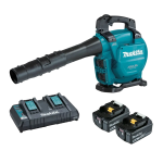 Suflanta cu 2 acumulatori Makita DUB363PT2V