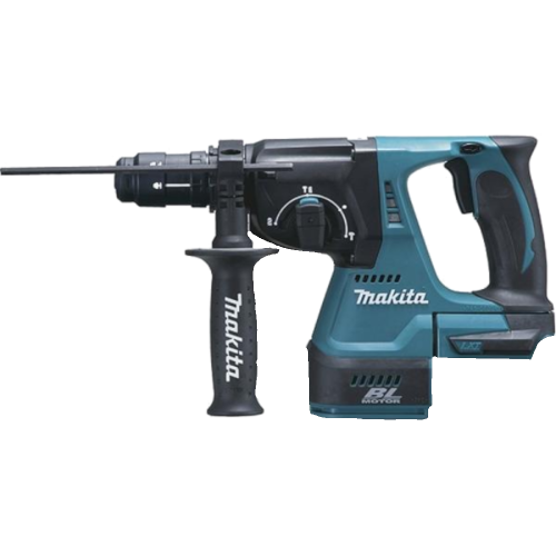 Set de 3 scule cu 2 acumulatori Makita DLX3154TX1