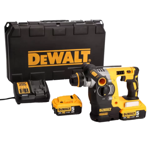 Ciocan rotopercutor cu 2 acumulatori DeWalt DCH273P2