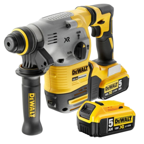 Ciocan rotopercutor cu 2 acumulatori DeWalt DCH283P2