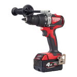 Masina de gaurit cu percutie cu 2 acumulatori Milwaukee M18 BLPD2-402X