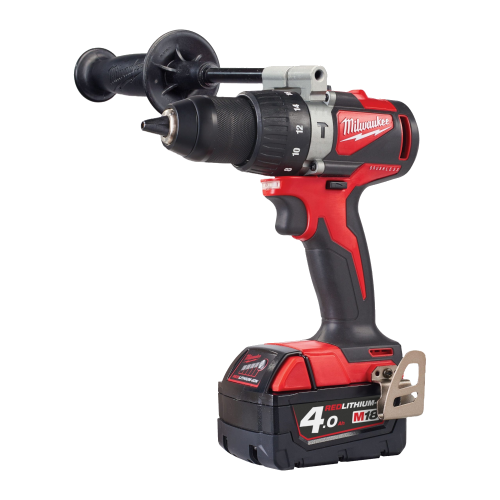 Masina de gaurit cu percutie cu 2 acumulatori Milwaukee M18 BLPD2-402X