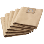 Set 5 saci filtranti din textil clasa M pentru aspiratorele NT 27/1 Karcher