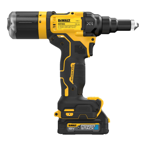 Pistol pentru nituit cu 1 acumulator DeWalt DCF403E1GT