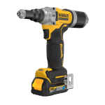 Pistol pentru nituit cu 2 acumulatori DeWalt DCF414E2GT