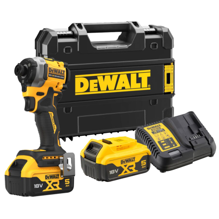 Masina de insurubat cu impact cu 2 acumulatori DeWalt DCF850P2T