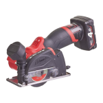 Taietor placi ceramice cu 2 acumulatori Milwaukee M12 FCOT-422X