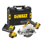 Fierastrau circular 12V cu 2 acumulatori 5Ah DeWalt DCS512P2