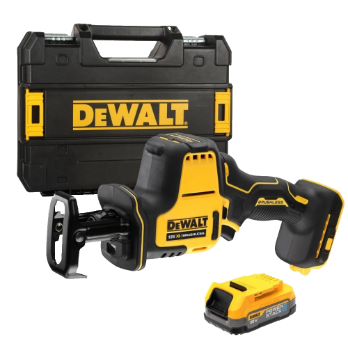 Fierastrau sabie compact cu 1 acumulator DeWalt DCS369E1T