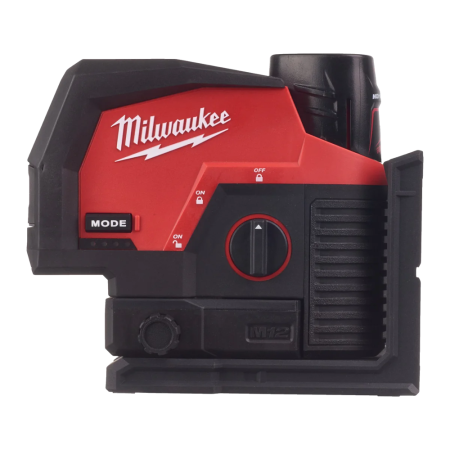 Nivela laser cu 2 linii in cruce fara acumulatori Milwaukee M12 CLLP-0C