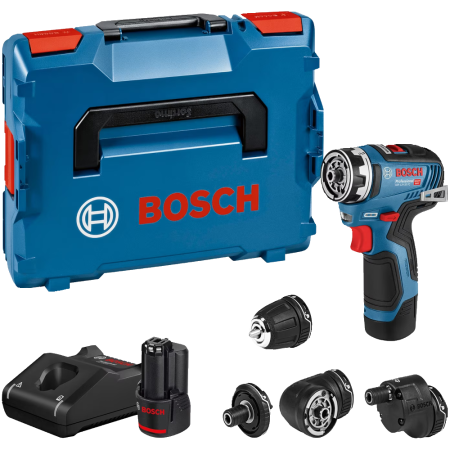 Masina de insurubat multifunctionala cu 2 acumulatori Bosch GSR 12V-35