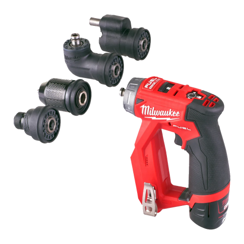 Masina de gaurit multifunctionala cu 2 acumulatori Milwaukee M12 FDDXKIT-202X