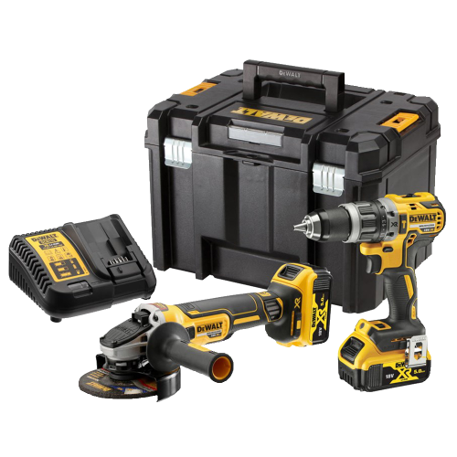 Set 2 scule cu 2 acumulatori Dewalt DCK2080P2T