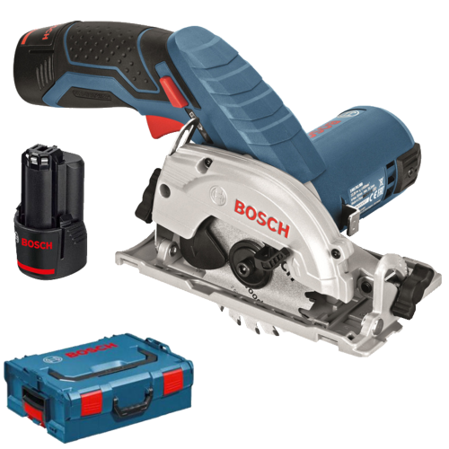 Fierastrau circular compact cu 2 acumulatori 2Ah Bosch GKS 12V-26