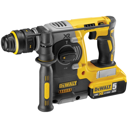 Ciocan rotopercutor SDS-Plus cu 2 acumulatori 5Ah DeWalt DCH273P2T