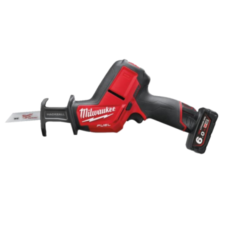 Fierastrau sabie cu 2 acumulatori 6Ah Milwaukee M12 CHZ-602X - Resigilat