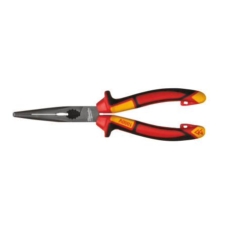 Cleste VDE cu nas lung 205mm si varf indoit Milwaukee