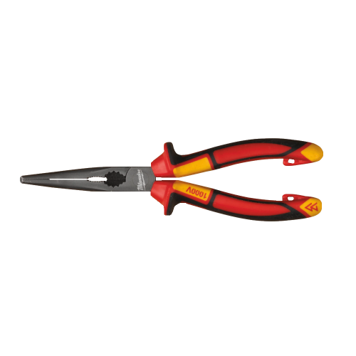 Cleste VDE cu nas lung 205mm si varf indoit Milwaukee