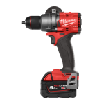 Masina de gaurit/infiletat cu 2 acumulatori 5Ah Milwaukee M18 FDD3-502X