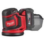 Slefuitor orbital cu 2 acumulatori 5Ah Milwaukee M18 BOS125-502B