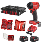 Masina de insurubat cu impact cu 2 acumulatori 5Ah Milwaukee M18 FID3100P-502P