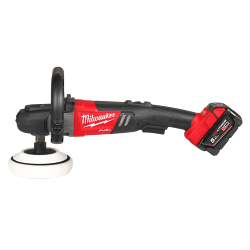 Masina de polisat cu 2 acumulatori Milwaukee M18 FAP180-502X - Resigilat