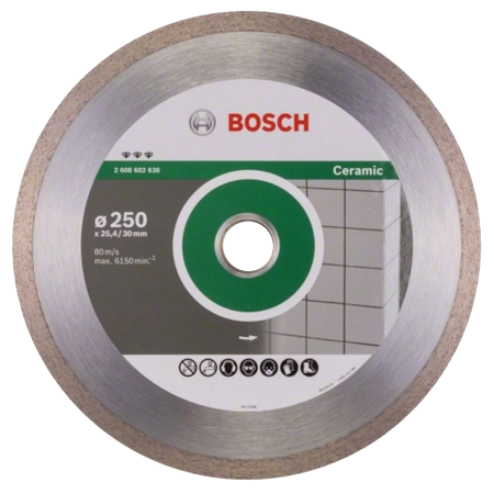 Disc diamantat Bosch Best for Ceramic 250mm