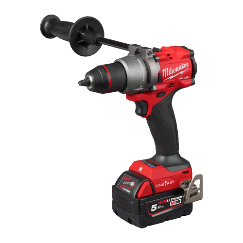 Masina de gaurit cu percutie cu 2 acumulatori 5Ah Milwaukee M18 ONEPD3-502X