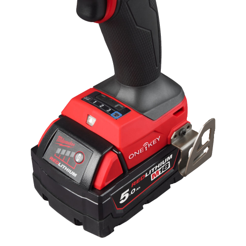 Masina de gaurit cu percutie cu 2 acumulatori 5Ah Milwaukee M18 ONEPD3-502X