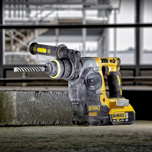 Ciocan rotopercutor SDS-Plus cu 2 acumulatori 5Ah DeWalt DCH273P2T