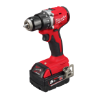 Masina de gaurit cu 2 acumulatori 5Ah Milwaukee M18 BLDDRC-502C