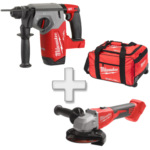 Set 2 scule fara acumulatori Milwaukee M18 FPP2X2-0 + Cadou Geanta XL