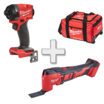 Set 2 scule fara acumulatori Milwaukee M18 FPP2X5-0 + Cadou Geanta XL