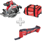 Set 2 scule fara acumulatori Milwaukee M18 FPP2X9-0 + Cadou Geanta XL