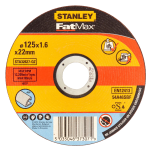 Disc abraziv taiere aluminiu 125mm Stanley FATMAX STA32627