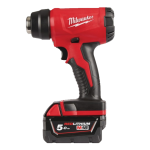 Suflanta aer cald cu 2 acumulatori 5Ah Milwaukee M18 BHG-502C – Resigilat