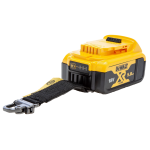 Acumulator glisant Li-Ion cu snur fixare curea 18V 5Ah DeWalt DCB184LR