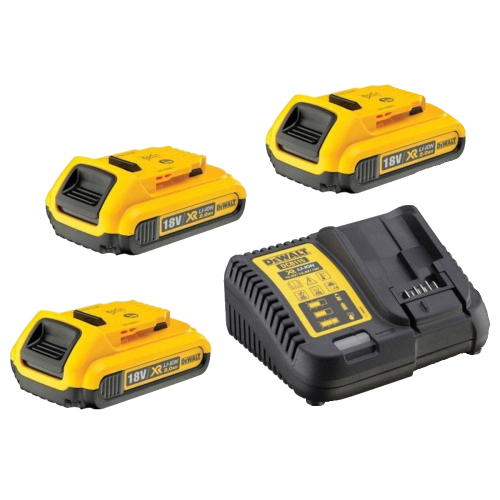 Set incarcator si 3 acumulatori DeWalt DCB115D3-QW