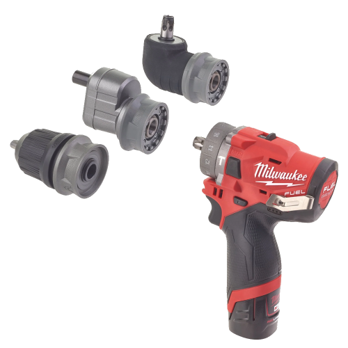 Masina de gaurit cu percutie cu 2 acumulatori Milwaukee M12 FPDXKIT-202X