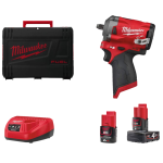 Masina de insurubat cu impact cu 2 acumulatori Milwaukee M12 FIW38-422X