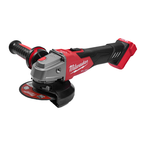 Polizor unghiular cu 2 acumulatori 5Ah Milwaukee M18 FSAG125XB100P-502P