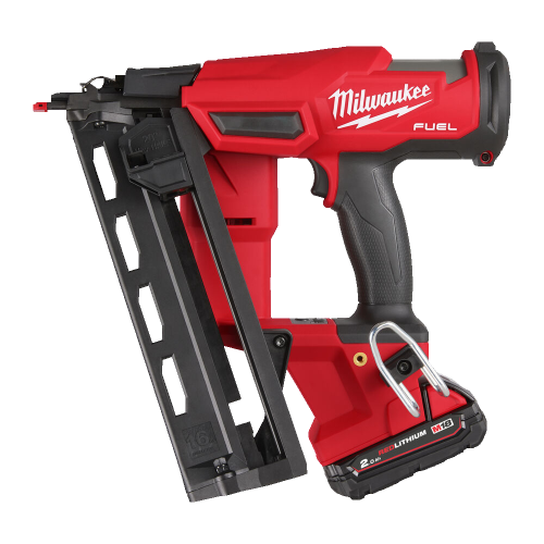 Pistol de batut cuie cu 2 acumulatori Milwaukee M18 FN16GA-202X