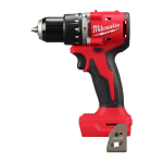 Masina de gaurit cu percutie cu 2 acumulatori 2Ah Milwaukee M18 BLPDRC-202C