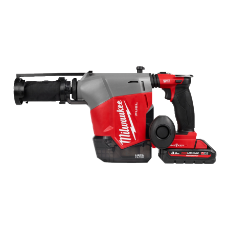 Ciocan rotopercutor SDS-Plus compact cu 2 acumulatori 3Ah Milwaukee M18 FHAFOH16-302X