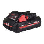 Acumulator 3Ah 18V REDLITHIUM HIGH OUTPUT Milwaukee M18 HB3