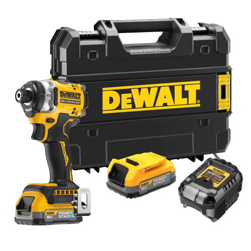 Masina de insurubat cu impact cu 2 acumulatori 1.7Ah DeWalt DCF860E2T