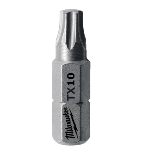 Set 25 biti standard TX10x25mm Milwaukee